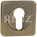 Накладка RENZ ЕТ 02 МАВ на квадрате (бронза античная)